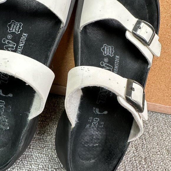 Birkenstock Tatami Double White Strap Sandals Women’s 5 / EU 36 - Picture 3 of 4